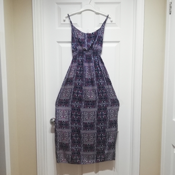 Pentagon spaghetti straps maxi dress - Picture 1 of 4